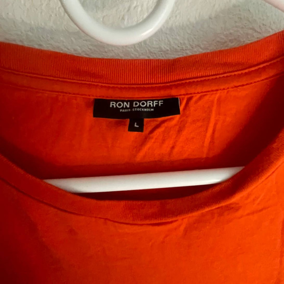 Ron Dorff Stockholm Designer Large Logo T Shirt Mens Unisex - Picture 3 of 6